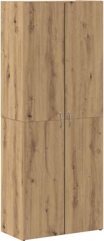 Büroschrank Artisan-Eiche 70 x 32 x 77.5 cm Holzwerkstoff