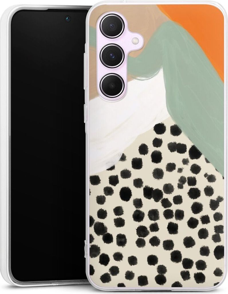 DeinDesign Handyhülle für Samsung Galaxy A55 5G Silikon Hülle Case Smartphone Schutzhülle Abstrakt Boho Kunst