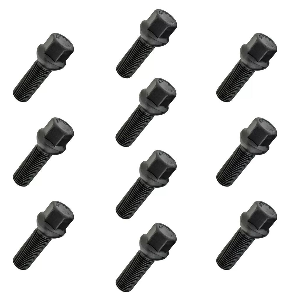 10x Radschraube M14x1.5 , Gewindelänge: 45mm, Kugelbund, Produktbild 