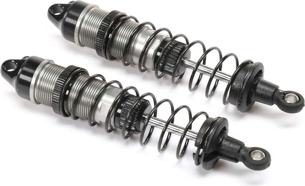 Losi Aluminum Rear Shock Set Complete: Mini-B BL