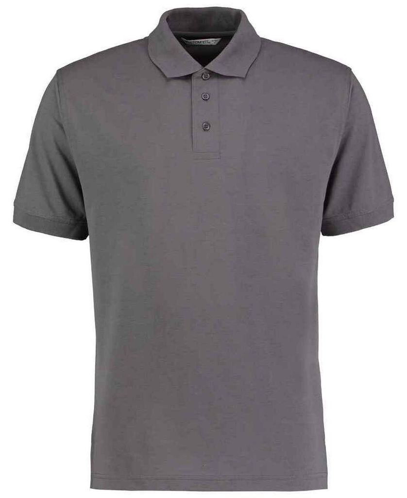 Kustom Kit - "Klassic" Poloshirt für Herren, Superwäsche 60°C, Klassisch LT5698 (L) (Holzkohle)