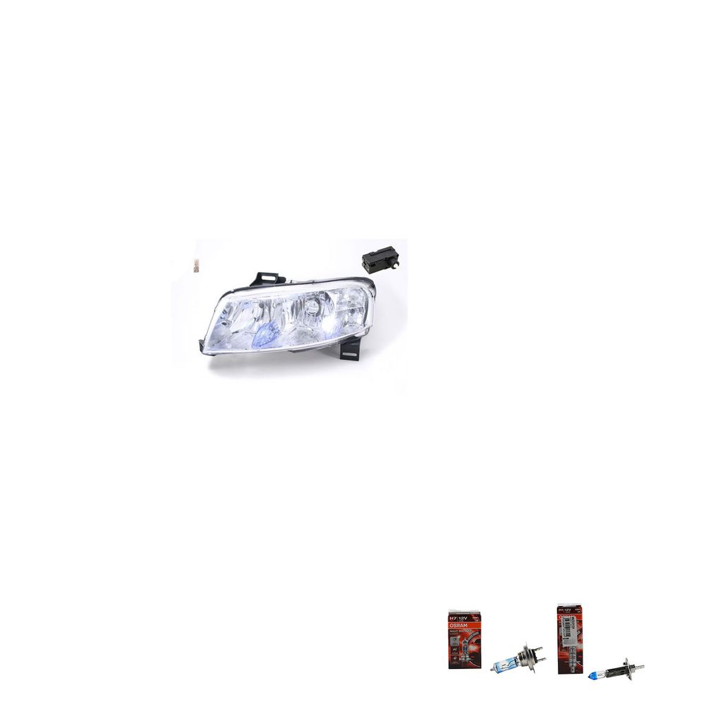 Johns, Scheinwerfer + Osram Night Breaker Laser passend für Fiat Stilo 192 Links 51712716 0000046780797 46780797 1J0941295A 1041664 9948397 425362...