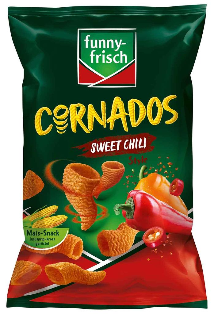 funny-frisch Cornados Sweet Chili Style 80g Produktbild 