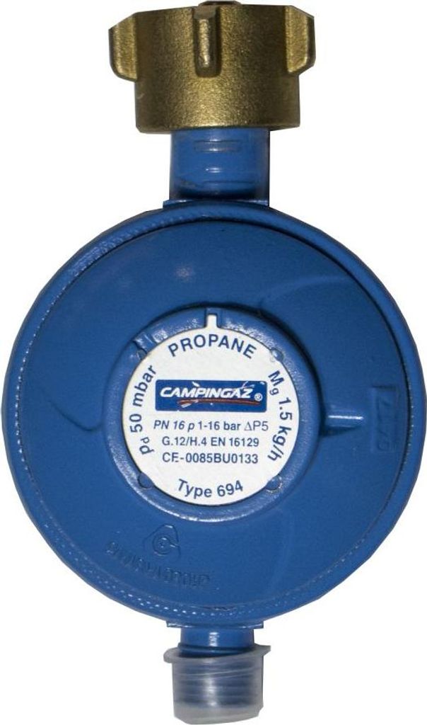 Campingaz Regler, 50 mbar, 1, 5 Kg/h, für 5 & 11 Kg Gasflaschen