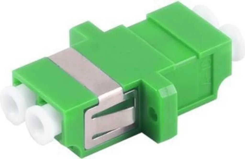 Connecteur Duplex LC-LC Vert shiverpeaks avec Alignement de Précision