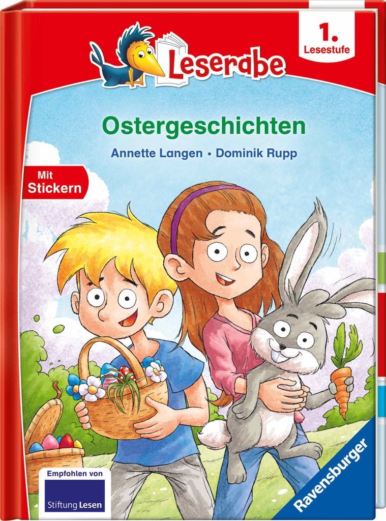Ostergeschichten - lesen lernen mit dem Leserabe - Erstlesebuch - Kinderbuch ab 6 Jahren - Lesen lernen 1. Klasse Jungen und Mädchen (Leserabe 1. ...