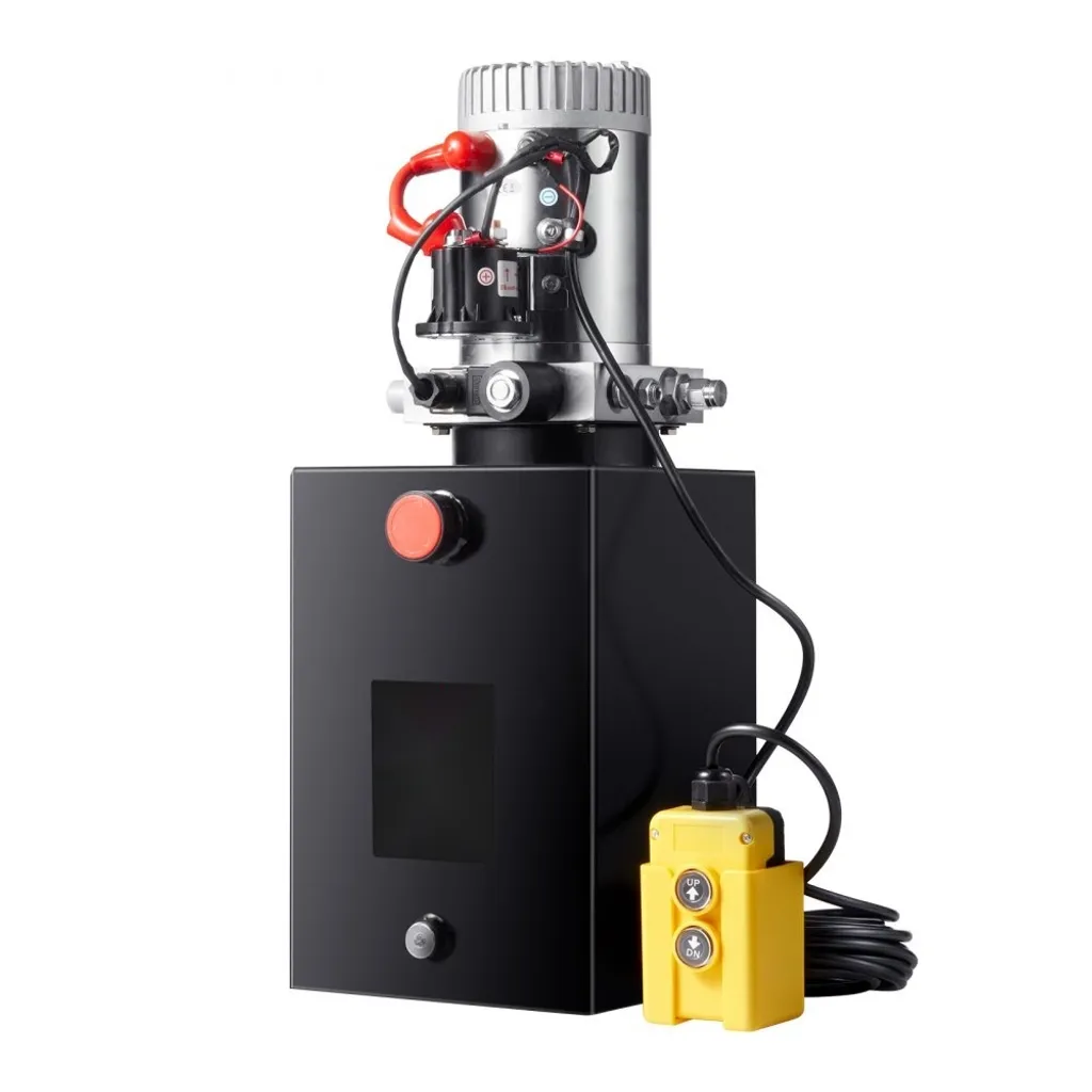 Pompe hydraulique 1600W à double commande électrique et manuelle - 9