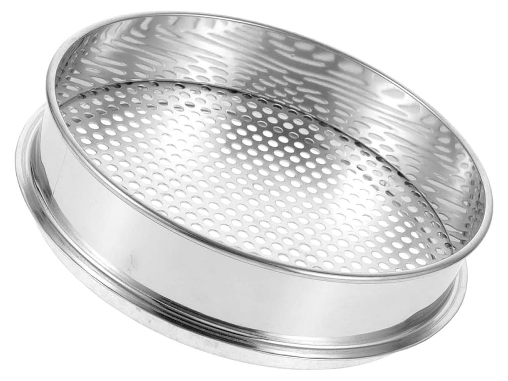 Edelstahl Bodensieb für den Garten – Feinmaschiges, langlebiges Sieb zur effektiven Filtration von Erde und Kompost, wiederverwendbar und rostfrei