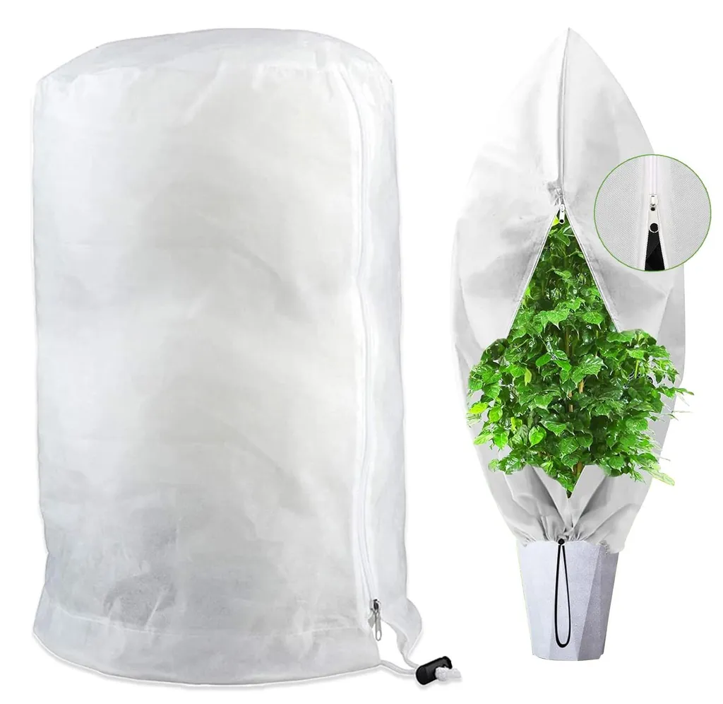 Protection plantes extérieur hiver sac antigel pour balcon et terrasse
