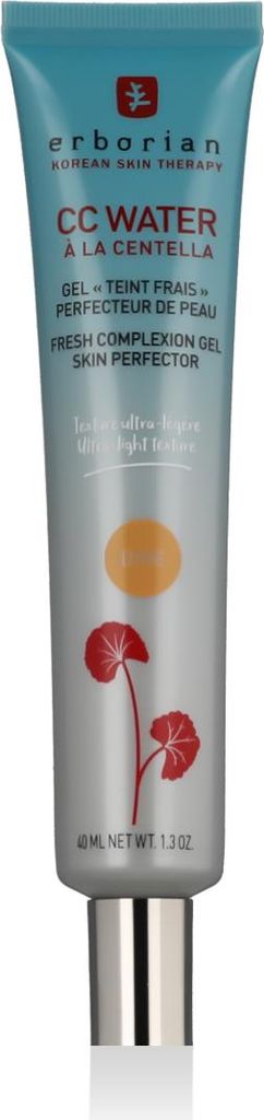 Erborian CC Water, CC Creme, 40 ml, Mittel, Frauen, Jeder Hauttyp, Anti-Mitesser, Illuminating, gleicht Imperfektionen aus, Feuchtigkeitsspendend, ...