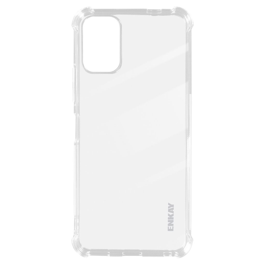 Flexible Schutzhülle für Nokia C32 mit Bumper Ecken - Transparent