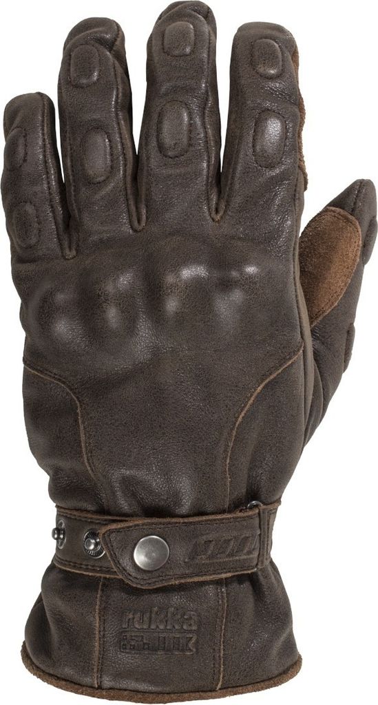 Rukka Elkford Motorradhandschuhe, dunkelbraun, 8
