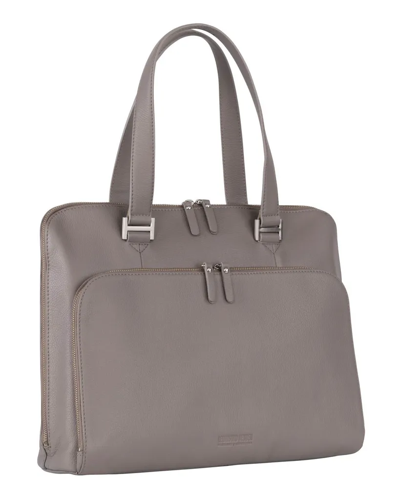 Sac Travail Homme pour Ordinateur 15 Pouces Montpellier Business Gris