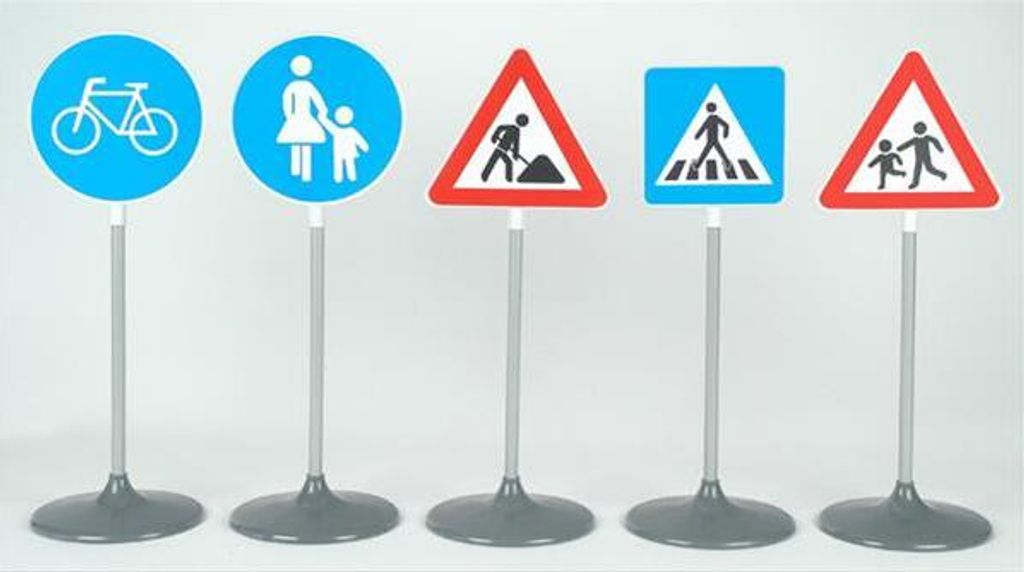 Klein Theo Verkehrsschilder Set B / Verkehrszeichen Produktbild 1