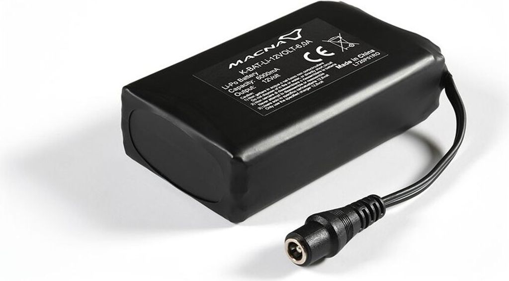 Macna 12V 6000 mAh Jackbatterij, zilverkleurig, zilver, one Productafbeelding 