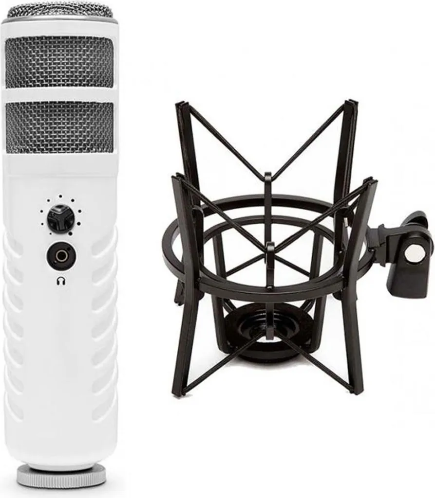 Microphone de diffusion USB Rode Podcaster MKII avec suspension PSM1