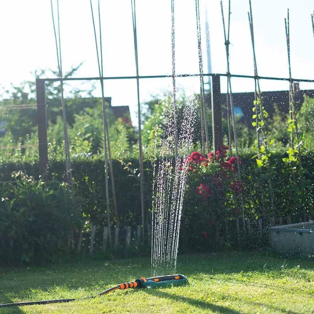 SIENA GARDEN Vario Arroseur carré 3500 - Système d'arrosage oscillant - 12