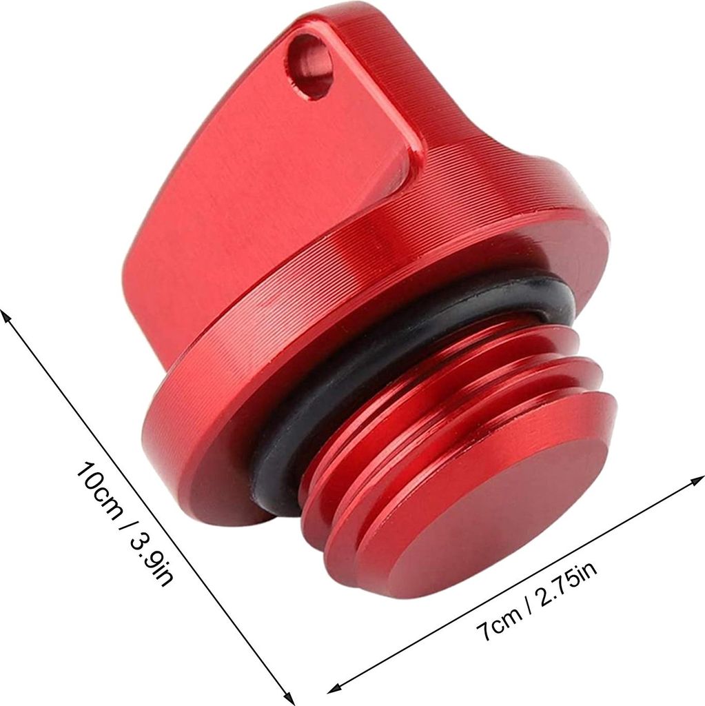 Öleinfülldeckel Stopfen CNC Aluminium Racing Motor Ersatz für Honda CBR 250RR 600RR 1000RR CR CRF 125R 150R 250R 450R Ersatz für Suzuki