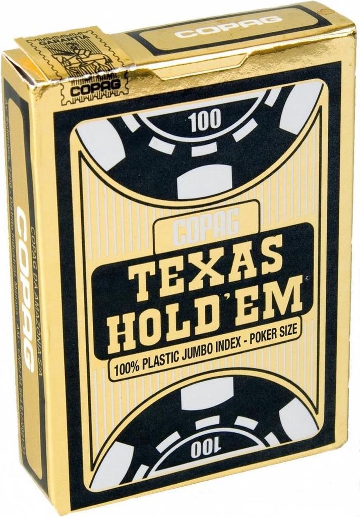 Poker. Texas Hold'em, color dorado/negro Imagen del producto 