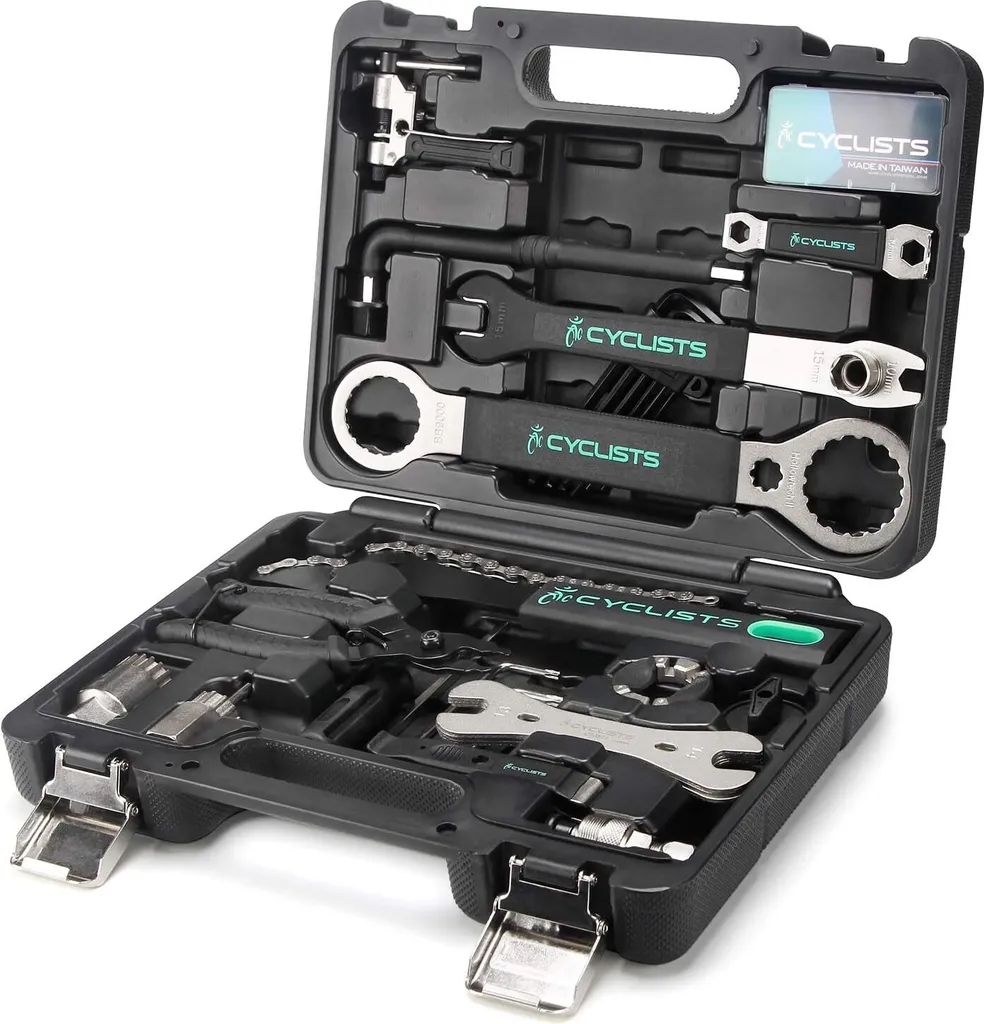 Kit outils vélo professionnel 23 fonctions avec mallette robuste CT-K01