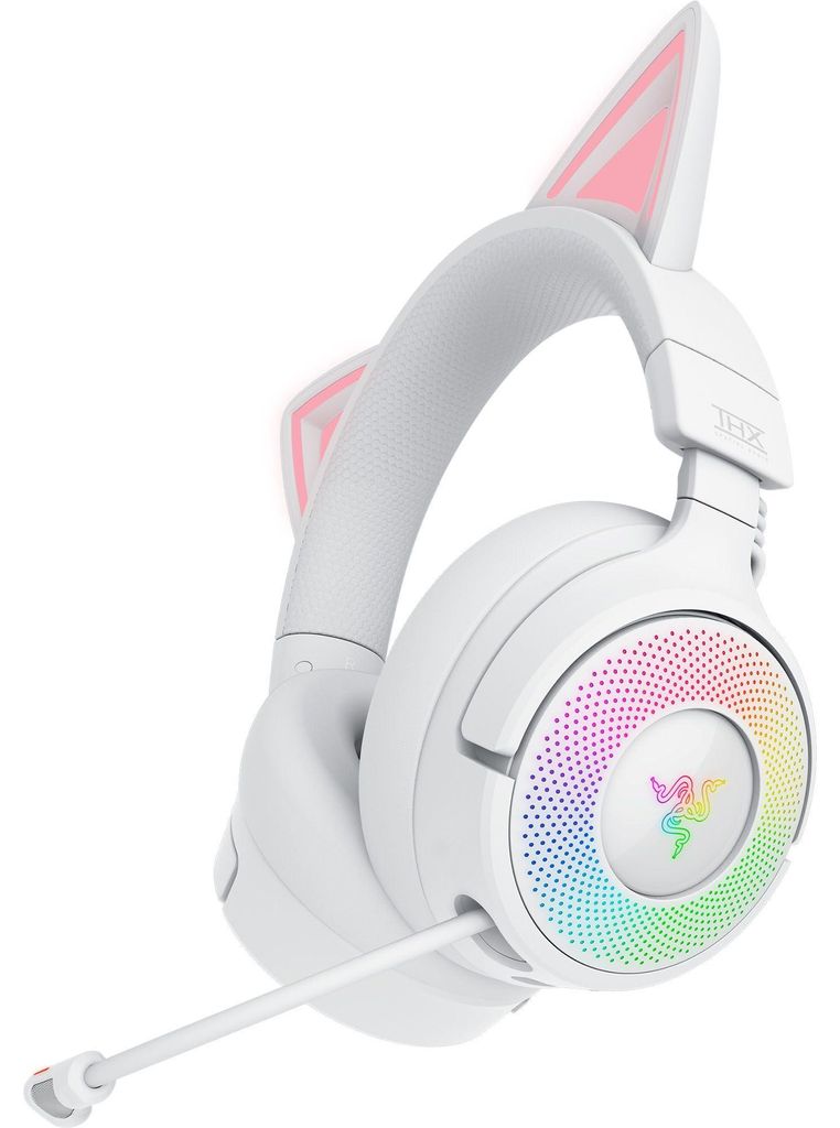 Razer Kraken Kitty V3 Pro - Blanco, con cable y Bluetooth, Imagen del producto 