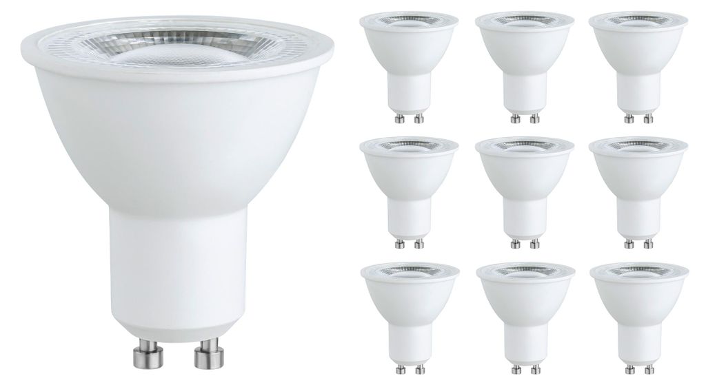 10x LED Lampe GU10 warmweiß 2,5W 50W Leuchtmittel Strahler Produktbild 