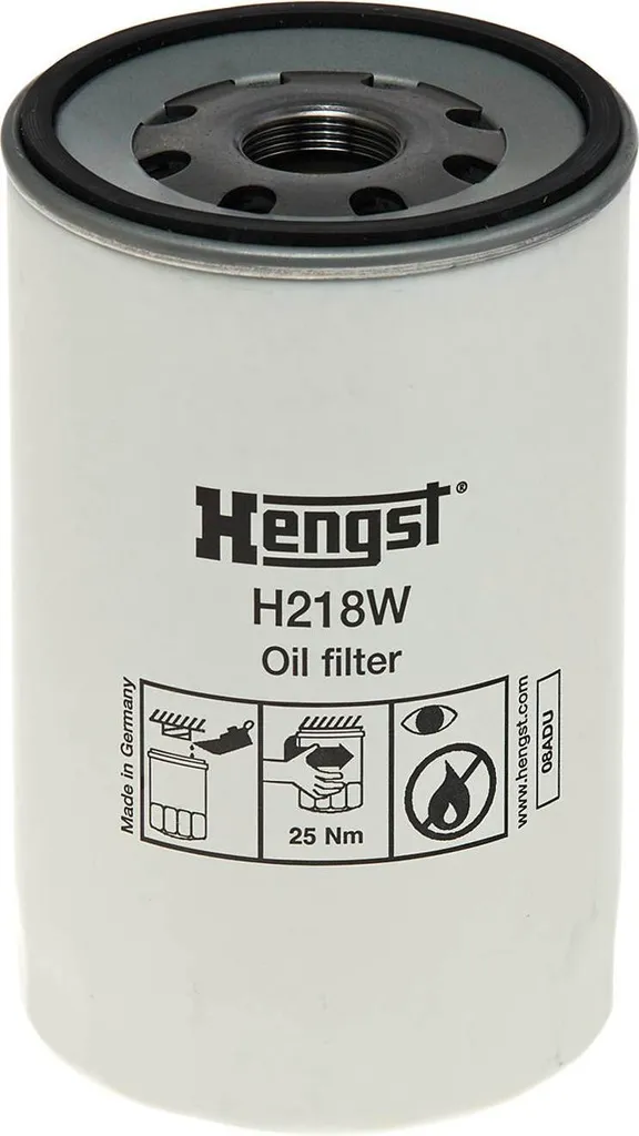 Filtro Olio HENGST H218W Originale - Protezione Motore Professionale