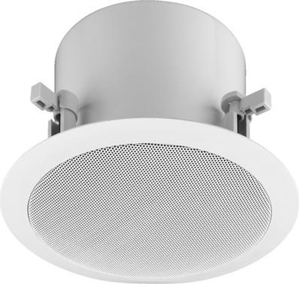 MONACOR EDL-80DT Aktiver 2-Wege-Decken-Einbaulautsprecher inkl. Dante -Modul