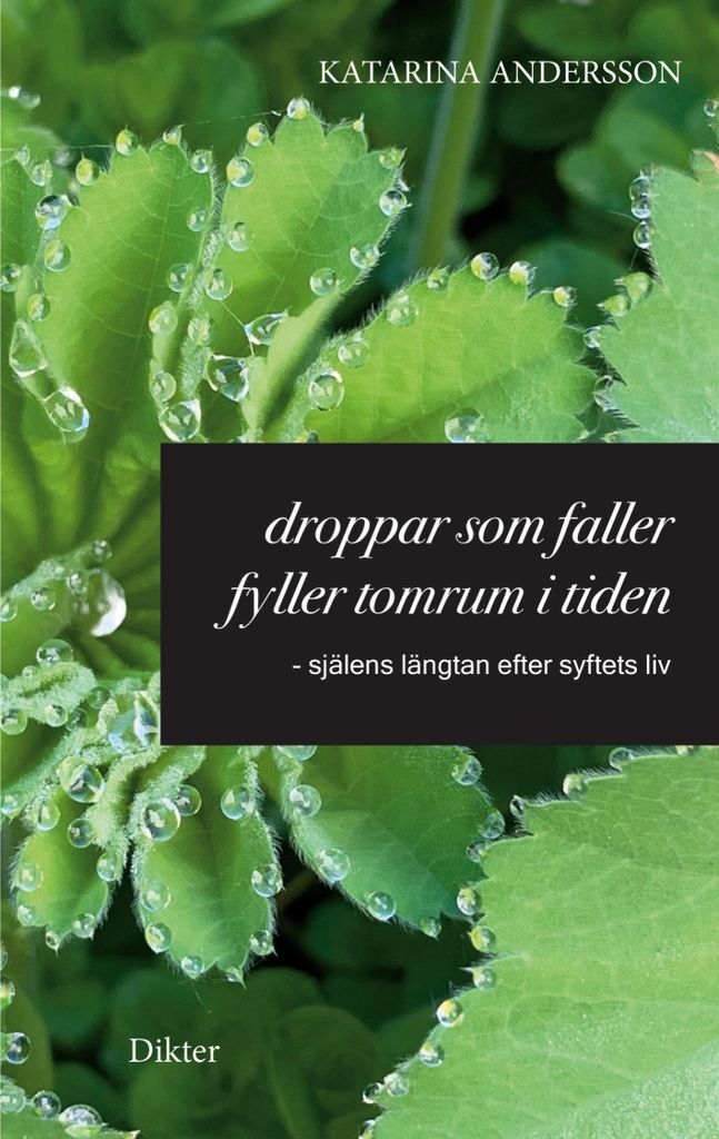 Falling drops fill the void in time