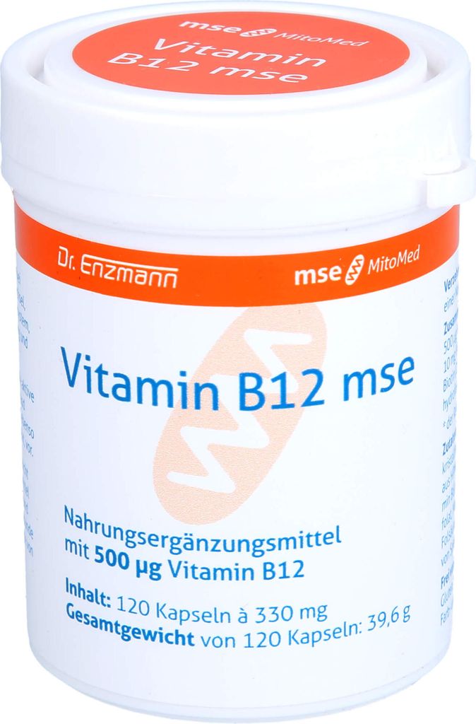 Dr. Enzmann Vitamin B12 mse Kapseln, 120 St. Kapseln