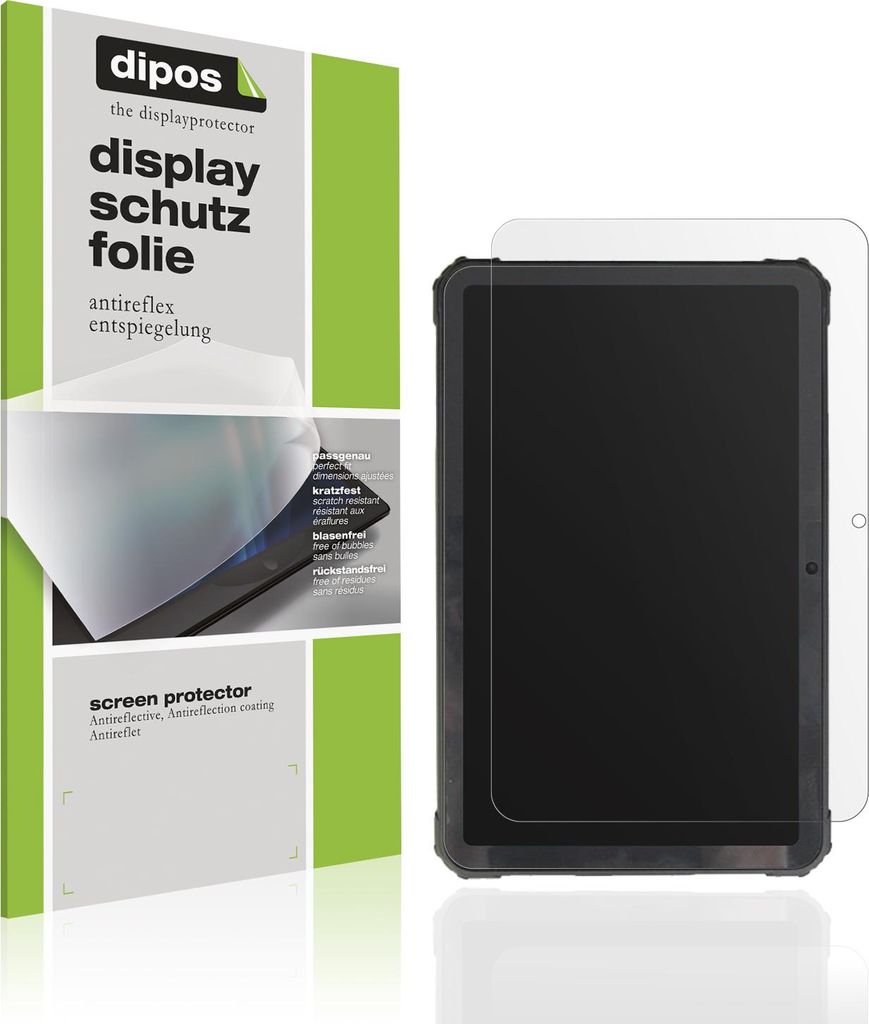 2x Schutzfolie für Fossibot DT3 5G matt Displayschutzfolie Folie Display Schutz dipos