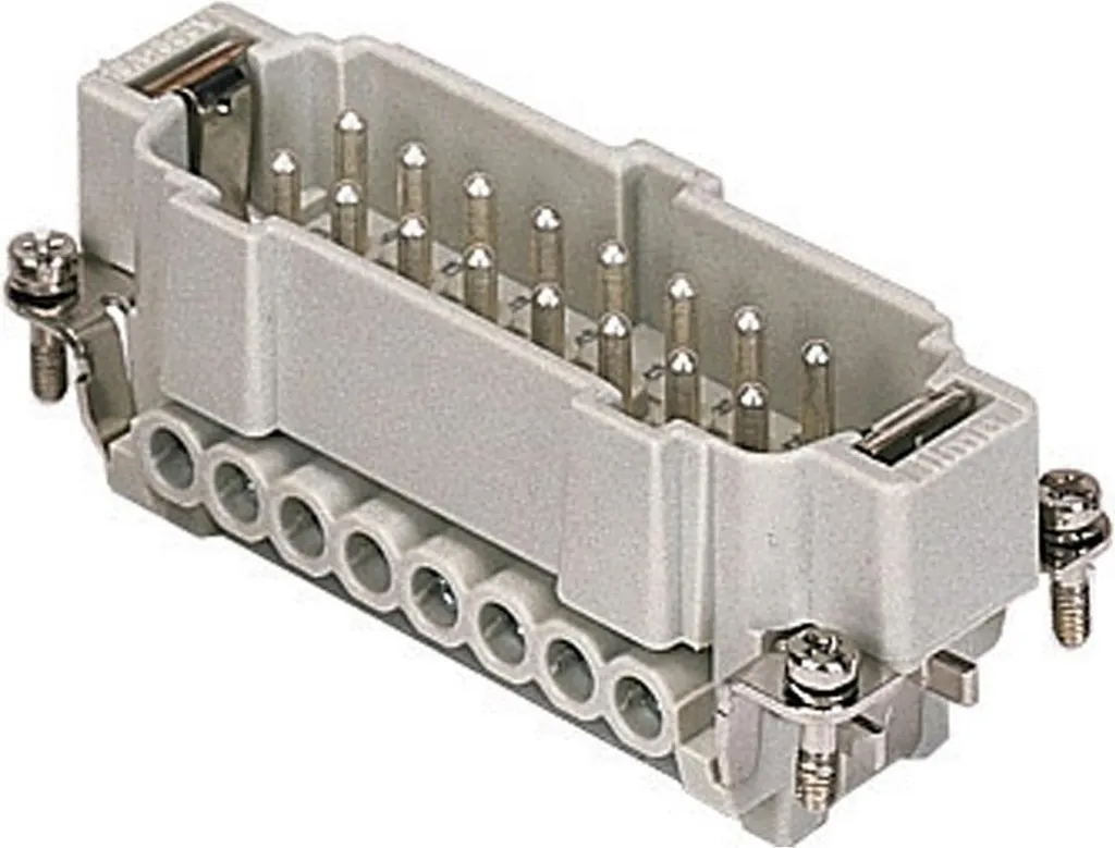 ILME CNEM 16 TX Inserto Maschio 16 Poli+PE 16A 500V - Set 5 Pezzi
