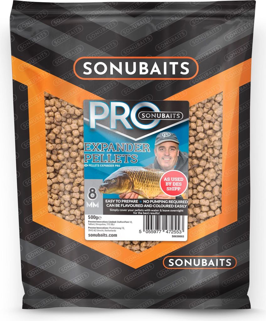 Sonubaits Pro Expander Pellets 8mm 500g