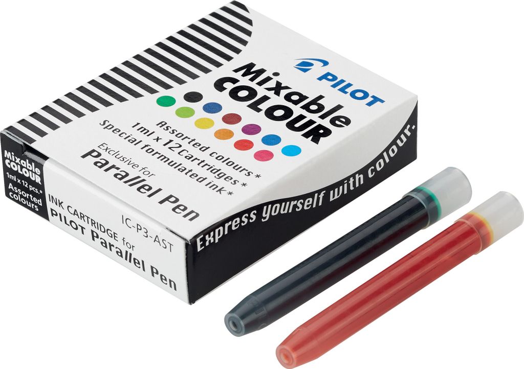 PILOT Parallel Pen Tintenpatronen 12er Set – für Produktbild 