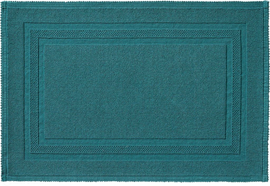 Rhomtuft Badteppich Gala eckig 60 x 90 cm Farbe pinie
