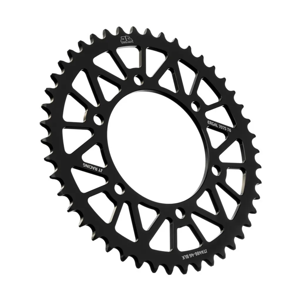 Couronne Moto Aluminium 44 Dents Pas 520 - Bleu - Transmission Moto