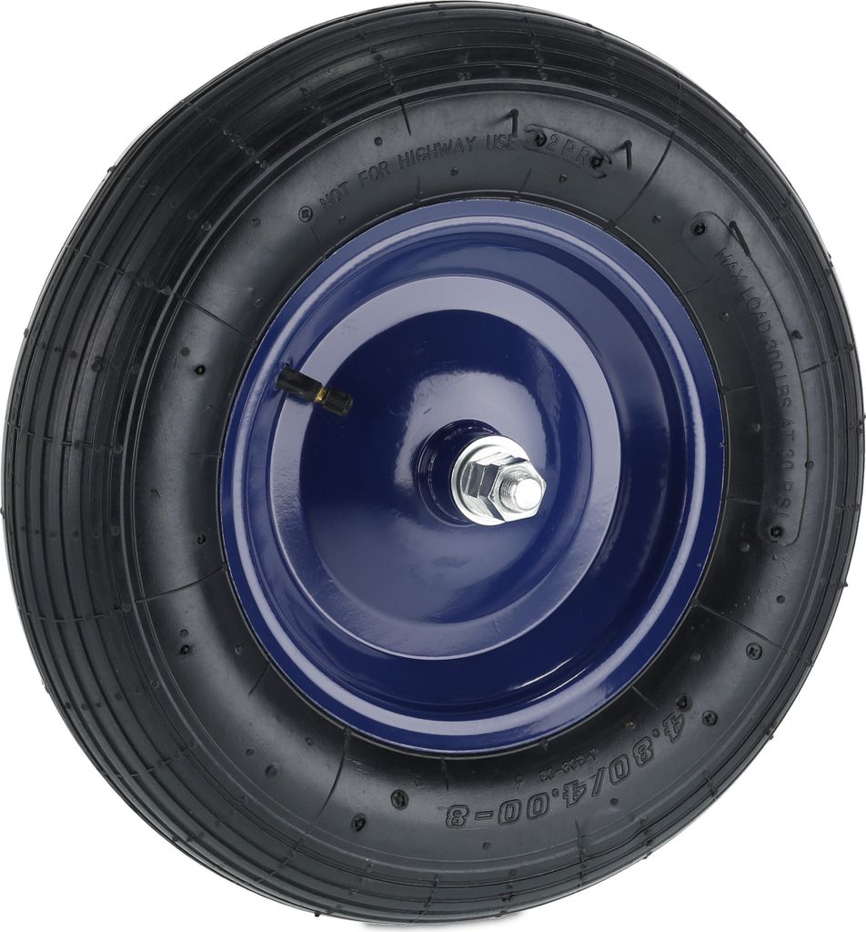 Ruota per carriola Relaxdays 4.80 4.00-8, pneumatica, Immagine del prodotto 