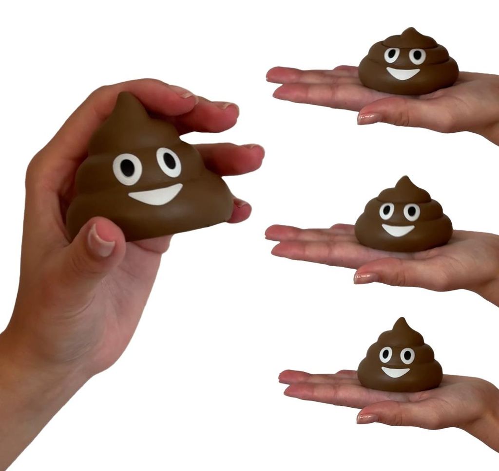 Poop-Emoji Anti-Stress-Quetschspielzeug Squishy Produktbild 