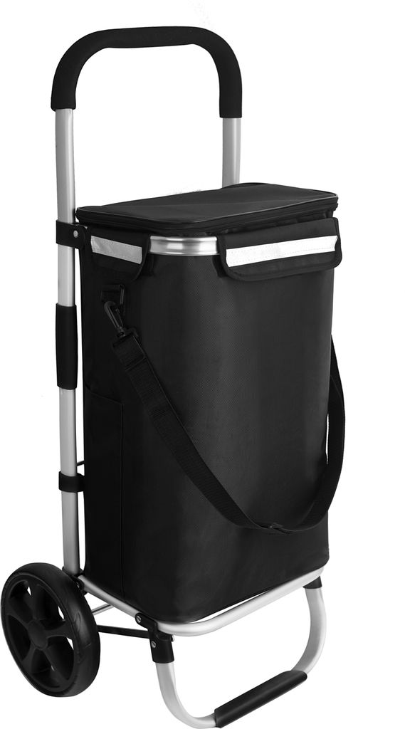Einkaufstrolley, 2 Räder, mit Kühltasche Produktbild 1