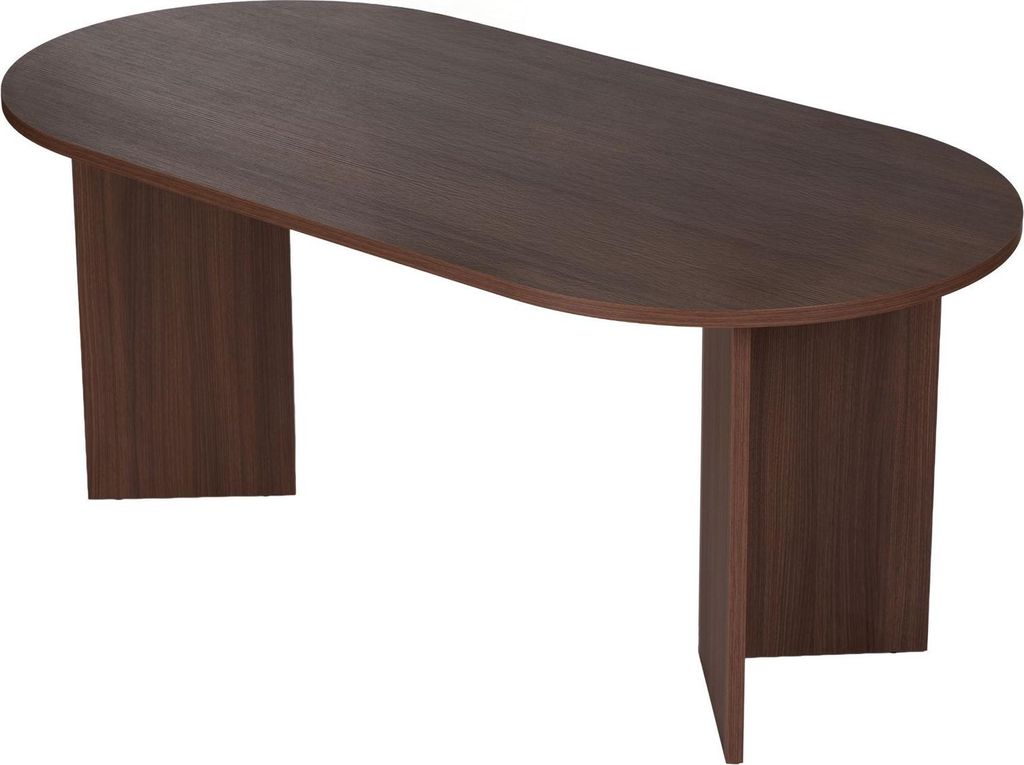 Holz Esstisch "Sablin" - 180 x 89 x 75 cm - Nussbaum