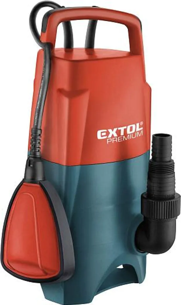 Pompe vide-cave 400W pour eaux usées avec débit de 8000 litres/h