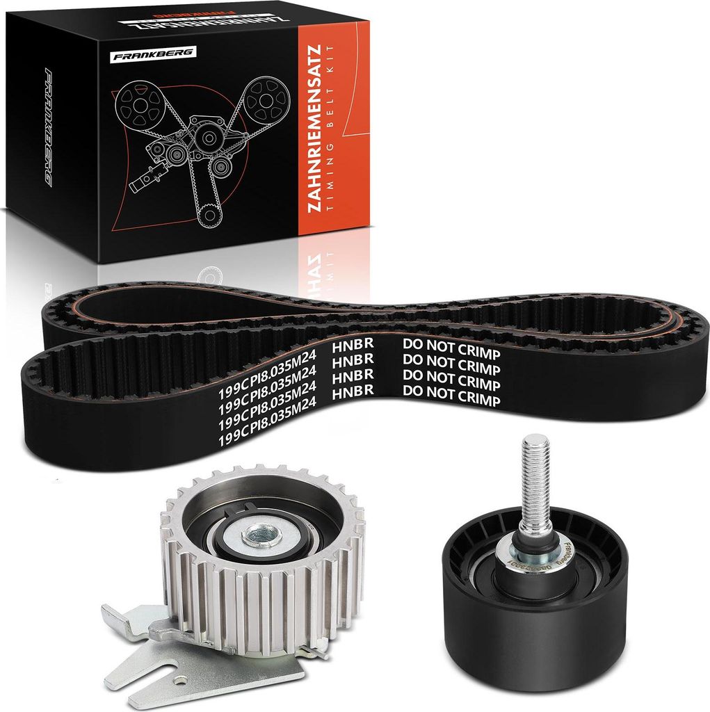 Frankberg 1x Zahnriemensatz Zahnriemen für Opel Astra H Insignia A Jeep Compass Fiat 500X