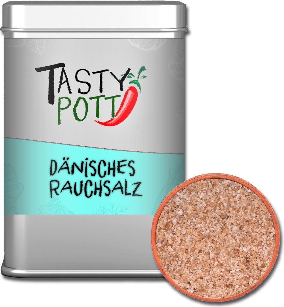 Rauchsalz - Dänisches Rauchsalz 150g von Tasty Pott