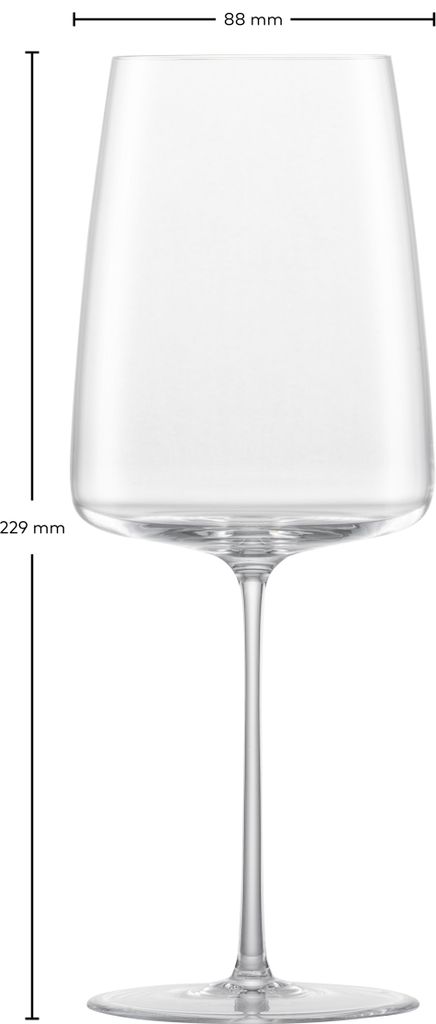 Zwiesel Glas 2 pièces verre à vin fruité & fin Simplify Image du produit 