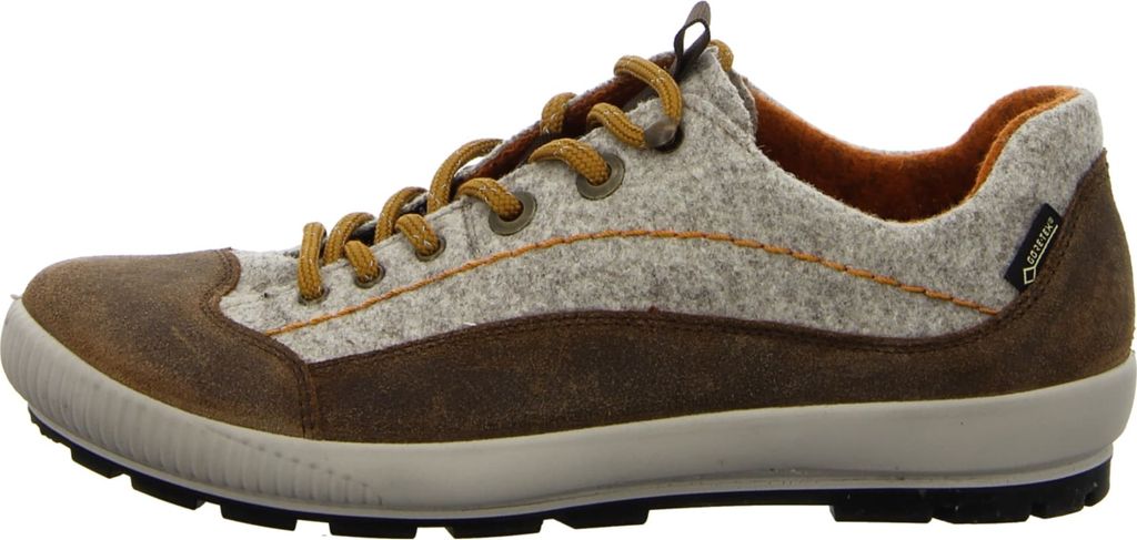 Legero halbschuh leder \ tanaro trekk Sneaker braun-kombiniert in Gr. 38