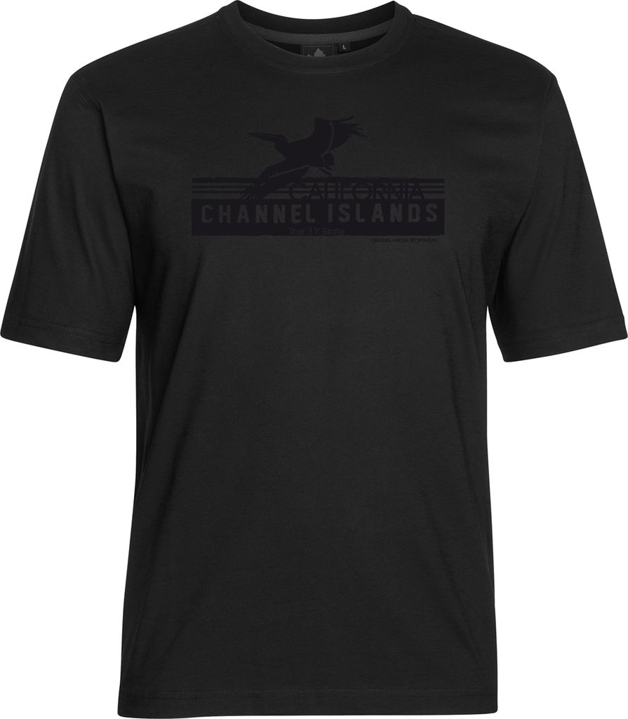 Übergrößen T-Shirt Channel Island schwarz AHORN SPORTSWEAR Produktbild 
