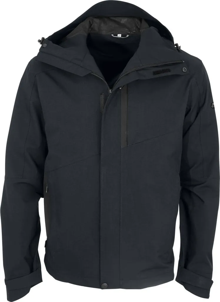 Veste Imperméable Kastelruth MTX 20.0 Megatex Respirante Noire Taille 48
