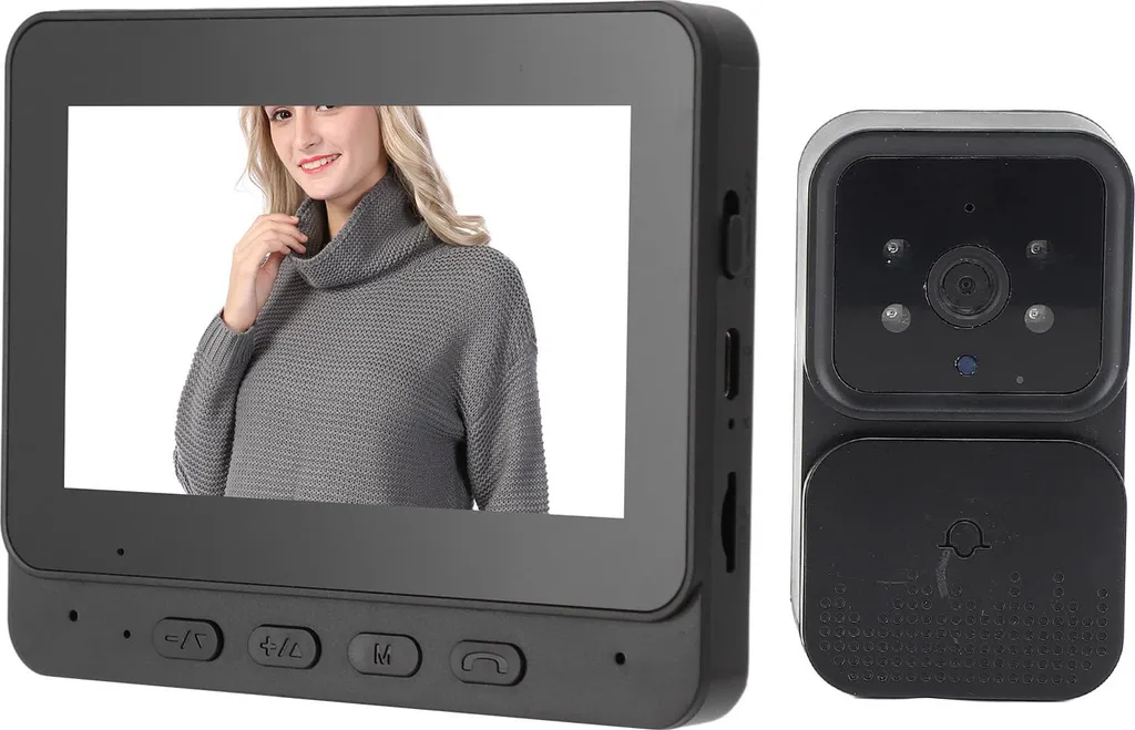 Interphone Vidéo pour Maison Connectée avec Contrôle à Distance WiFi
