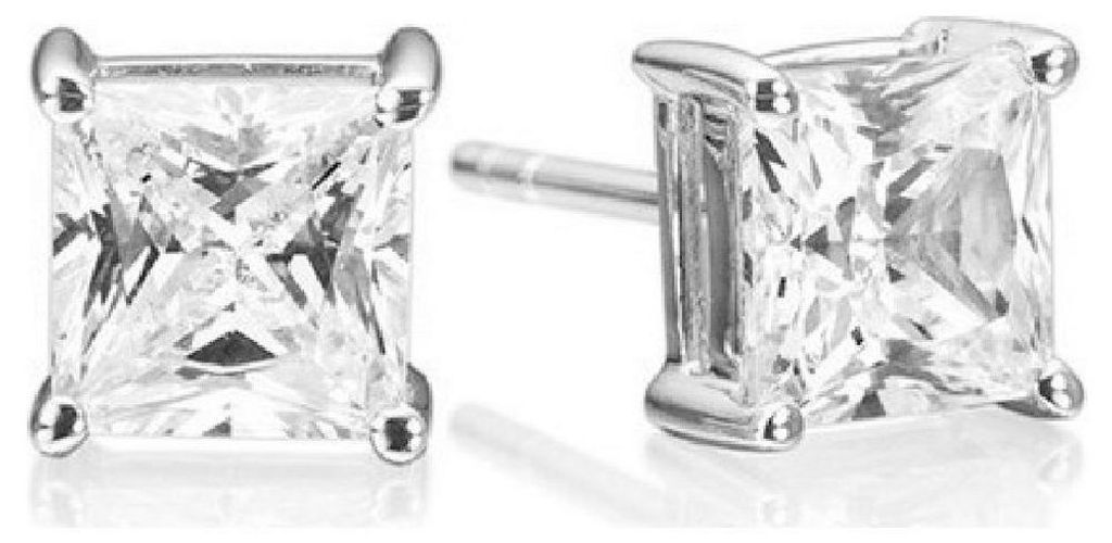 Sif Jakobs - SJ-E7mmSq-CZ - Ohrstecker - Sterlingsilber