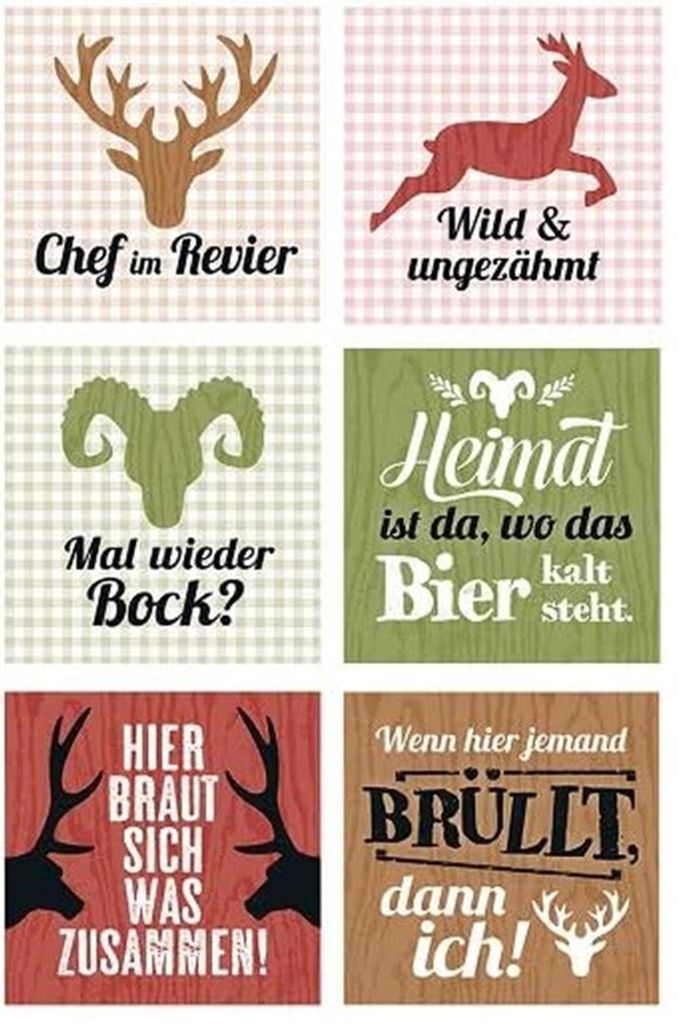 Gilde - 46703 - Bierdeckel Memo Spiel, 12 Untersetzer, 6 Produktbild 